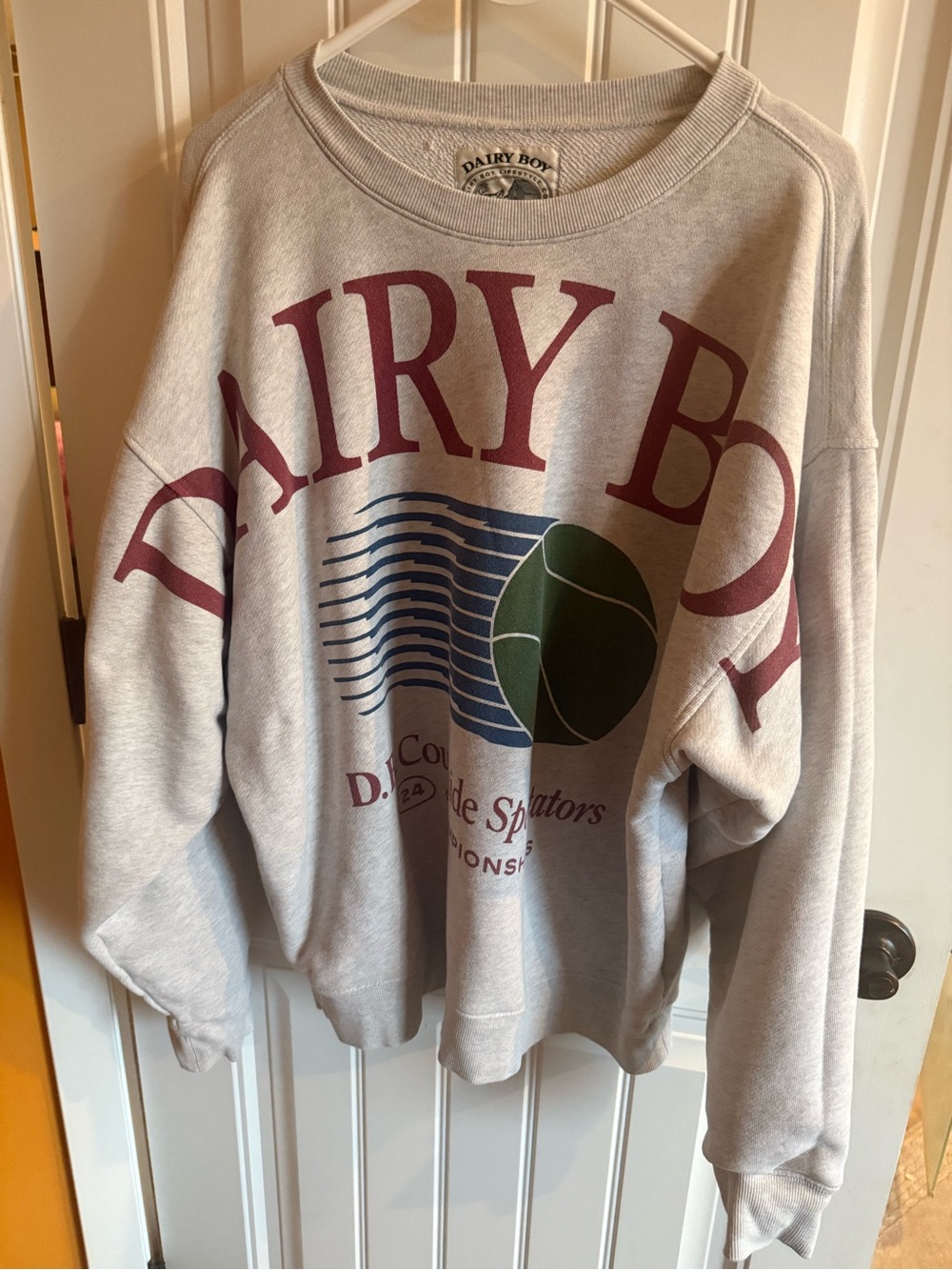 Diary Boy Courtside Spectators Crew- Medium